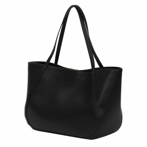 Cavalli Black Tote Bag with Gold Logo - Picture 3 of 4